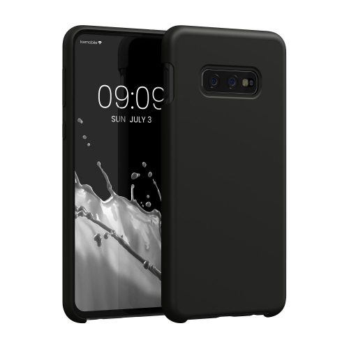 Etui kwmobile do Samsunga Galaxy S10e, Silikon, Czarny, 47944.47