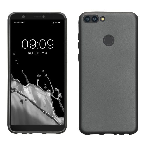 Etui kwmobile do Huawei P Smart (2017), Silikon, Szary, 44431.232