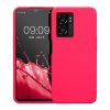 Etui kwmobile do OnePlus Nord N300, silikonowe, różowe, 60424.77