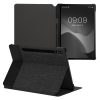 Okładka książki kwmobile do Samsung Galaxy Tab S8/Galaxy Tab S7, tekstylna, czarna, 60385.73