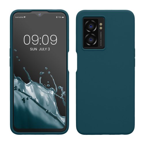 Etui kwmobile do OnePlus Nord N300, silikonowe, niebieskie, 60424.57