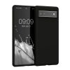 Etui kwmobile do Google Pixel 6a, silikonowe, czarne, 57799.47