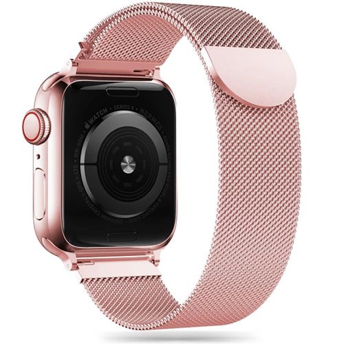 Pasek Tech-Protect Milaneseband do Apple Watch 4/5/6/7/8/9/SE (38/40/41 mm) różowy